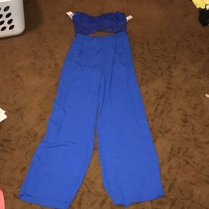 Blue Jumpsuit